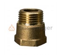 Переходник (латунь) ДУ-15 (1/2) вн.* ДУ-15 (1/2) нар.