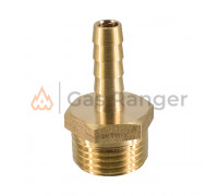 Штуцер 1/2 нар. под шланг d=8mm
